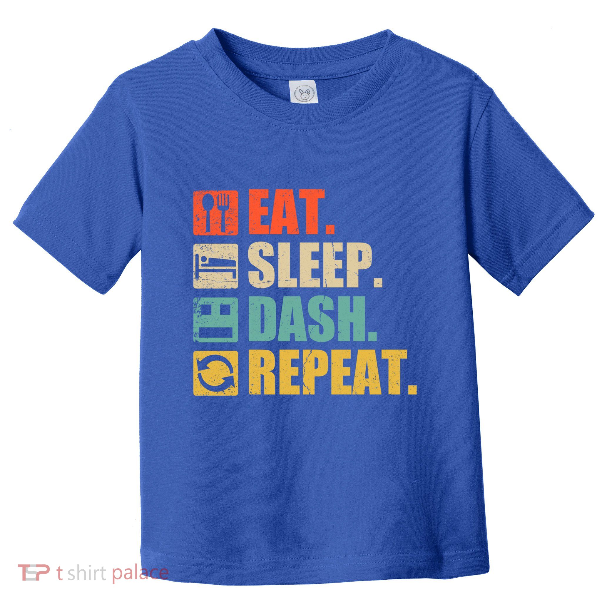Retro Eat Sleep Dash Repeat Video Game Gift Toddler T-Shirt