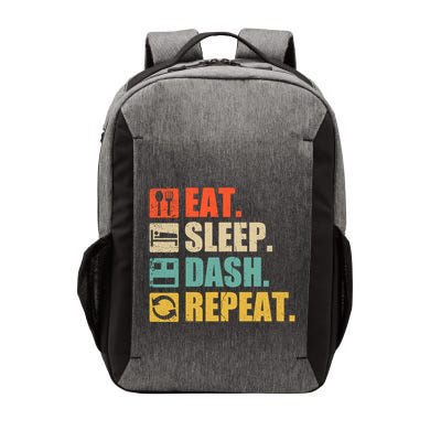 Retro Eat Sleep Dash Repeat Video Game Gift Vector Backpack