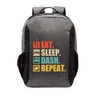 Retro Eat Sleep Dash Repeat Video Game Gift Vector Backpack