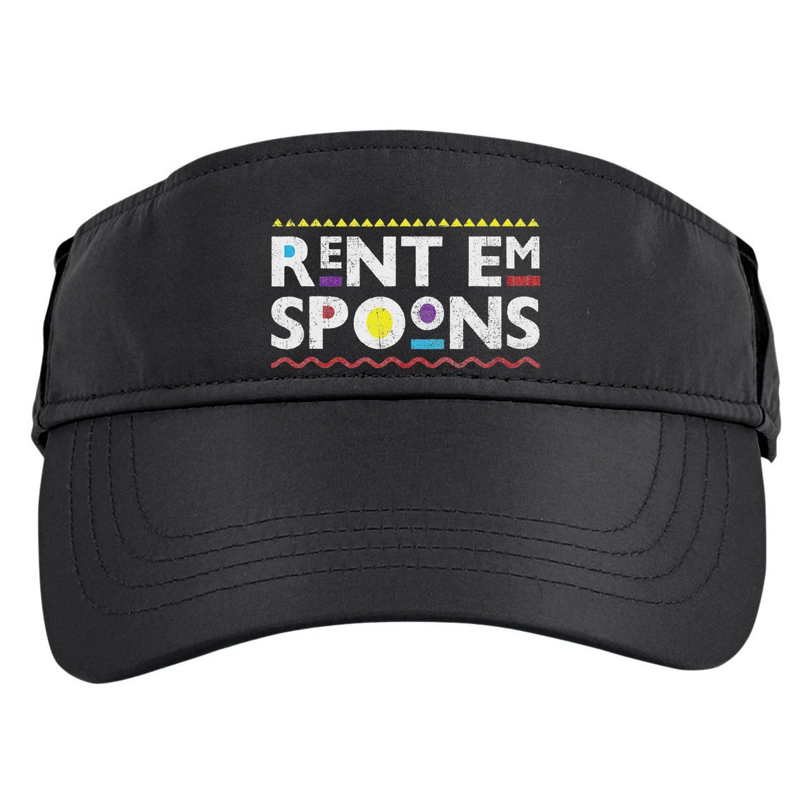 Rent Em Spoons 90S Style African Adult Drive Performance Visor