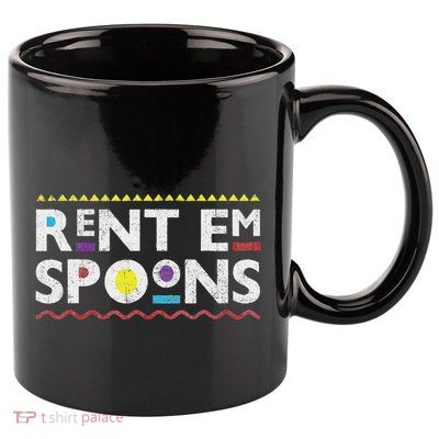Rent Em Spoons 90S Style African 11oz C Handle Ceramic Mug