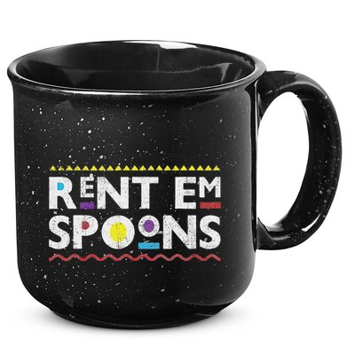 Rent Em Spoons 90S Style African 15oz Campfire Ceramic Mug
