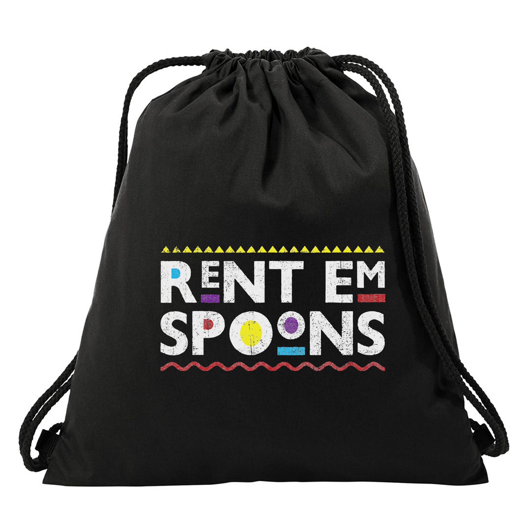 Rent Em Spoons 90S Style African Drawstring Bag