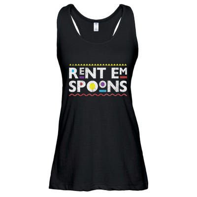 Rent Em Spoons 90S Style African Ladies Essential Flowy Tank