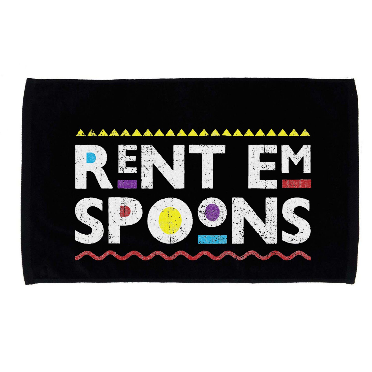 Rent Em Spoons 90S Style African Microfiber Hand Towel