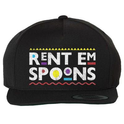 Rent Em Spoons 90S Style African Wool Snapback Cap