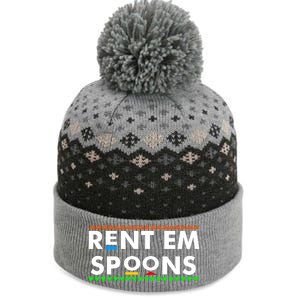 Rent Em Spoons The Baniff Cuffed Pom Beanie