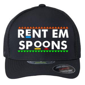 Rent Em Spoons Flexfit Unipanel Trucker Cap