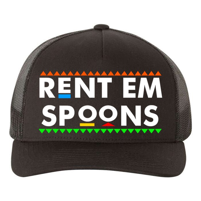 Rent Em Spoons Yupoong Adult 5-Panel Trucker Hat