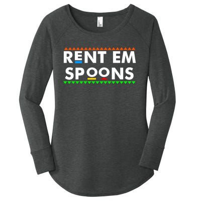 Rent Em Spoons Women's Perfect Tri Tunic Long Sleeve Shirt