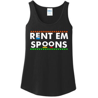 Rent Em Spoons Ladies Essential Tank