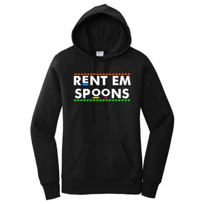 Rent Em Spoons Women's Pullover Hoodie