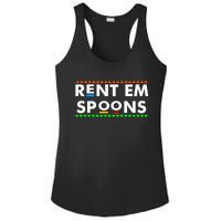 Rent Em Spoons Ladies PosiCharge Competitor Racerback Tank