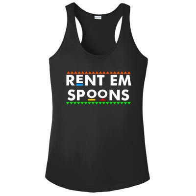 Rent Em Spoons Ladies PosiCharge Competitor Racerback Tank