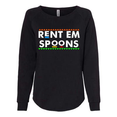 Rent Em Spoons Womens California Wash Sweatshirt