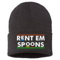 Rent Em Spoons Sustainable Knit Beanie