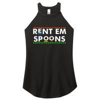 Rent Em Spoons Women's Perfect Tri Rocker Tank