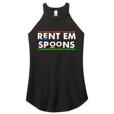 Rent Em Spoons Women's Perfect Tri Rocker Tank