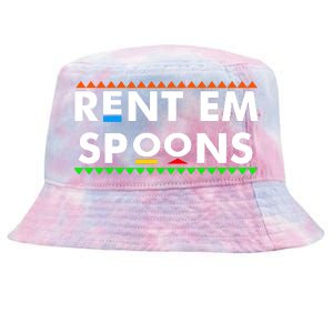 Rent Em Spoons Tie-Dyed Bucket Hat