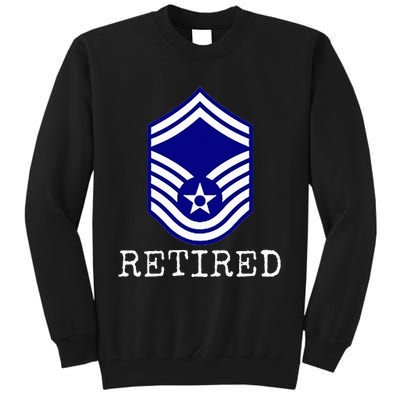 Retired E8 Senior Master Sergeant Tall Sweatshirt