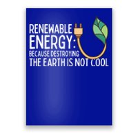 Renewable Energy Solar Energy Protect The Earth Gift Poster