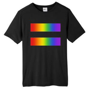 Rainbow Equality Symbol Subtle Pride Stuff Lgbt Gay Rights Tall Fusion ChromaSoft Performance T-Shirt