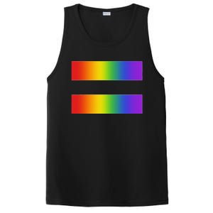 Rainbow Equality Symbol Subtle Pride Stuff Lgbt Gay Rights PosiCharge Competitor Tank