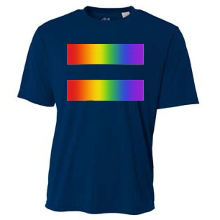 Rainbow Equality Symbol Subtle Pride Stuff Lgbt Gay Rights Cooling Performance Crew T-Shirt