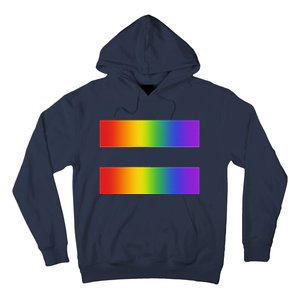 Rainbow Equality Symbol Subtle Pride Stuff Lgbt Gay Rights Hoodie