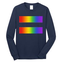 Rainbow Equality Symbol Subtle Pride Stuff Lgbt Gay Rights Long Sleeve Shirt