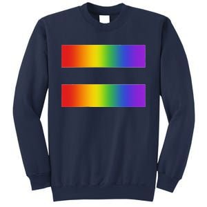 Rainbow Equality Symbol Subtle Pride Stuff Lgbt Gay Rights Sweatshirt