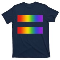 Rainbow Equality Symbol Subtle Pride Stuff Lgbt Gay Rights T-Shirt