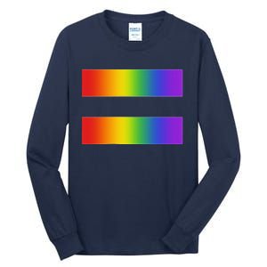 Rainbow Equality Symbol Subtle Pride Stuff Lgbt Gay Rights Tall Long Sleeve T-Shirt