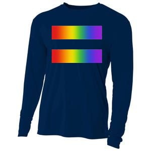 Rainbow Equality Symbol Subtle Pride Stuff Lgbt Gay Rights Cooling Performance Long Sleeve Crew