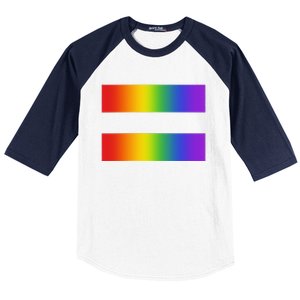 Rainbow Equality Symbol Subtle Pride Stuff Lgbt Gay Rights Baseball Sleeve Shirt