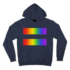 Rainbow Equality Symbol Subtle Pride Stuff Lgbt Gay Rights Tall Hoodie