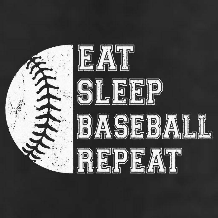 retro Eat Sleep Baseball Repeat Baseball Player Cool Comfort Performance Bucket Hat