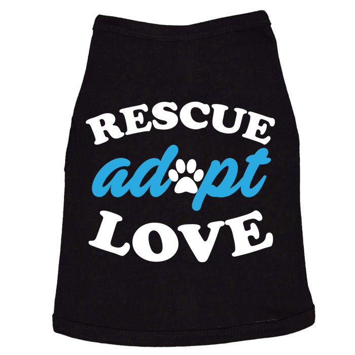 Rescue Adopt Love Doggie Tank