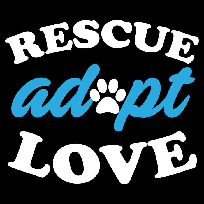 Rescue Adopt Love Cooling Performance Crew T-Shirt