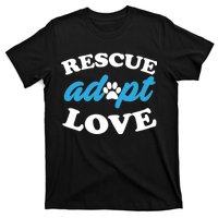 Rescue Adopt Love T-Shirt