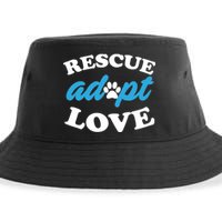 Rescue Adopt Love Sustainable Bucket Hat