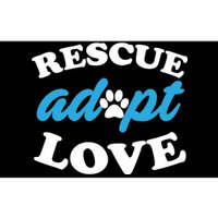 Rescue Adopt Love Bumper Sticker