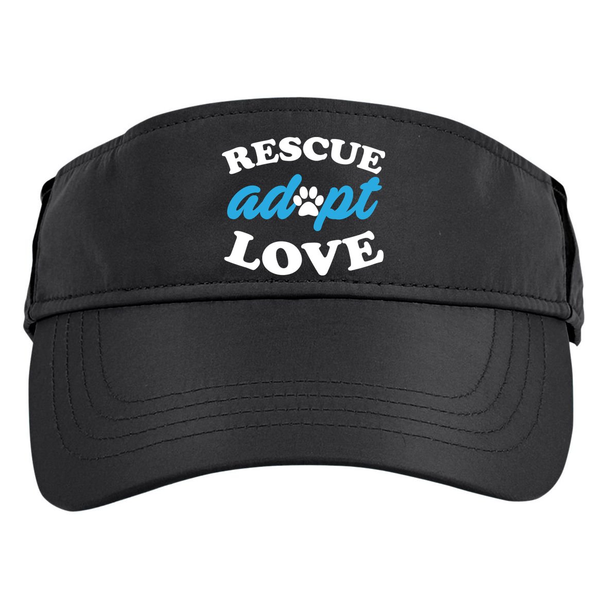Rescue Adopt Love Adult Drive Performance Visor