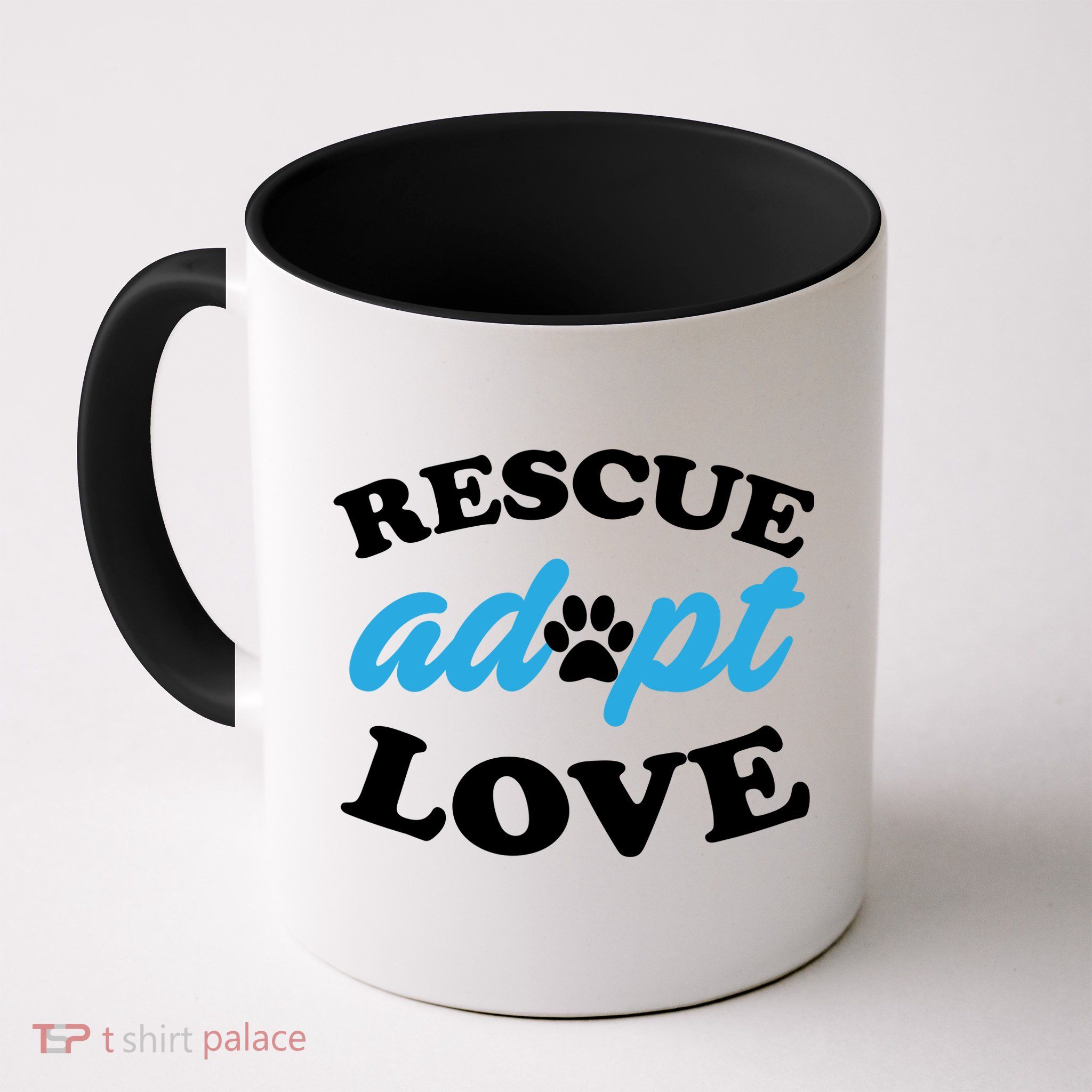 Rescue Adopt Love Mug