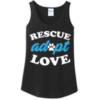 Rescue Adopt Love Ladies Essential Tank