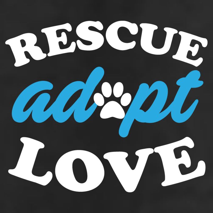 Rescue Adopt Love Trucker Hat