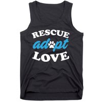 Rescue Adopt Love Tank Top