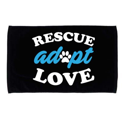 Rescue Adopt Love Microfiber Hand Towel