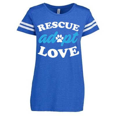 Rescue Adopt Love Enza Ladies Jersey Football T-Shirt