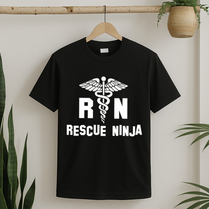 Rescue Ninja RN Nurse T-Shirt
